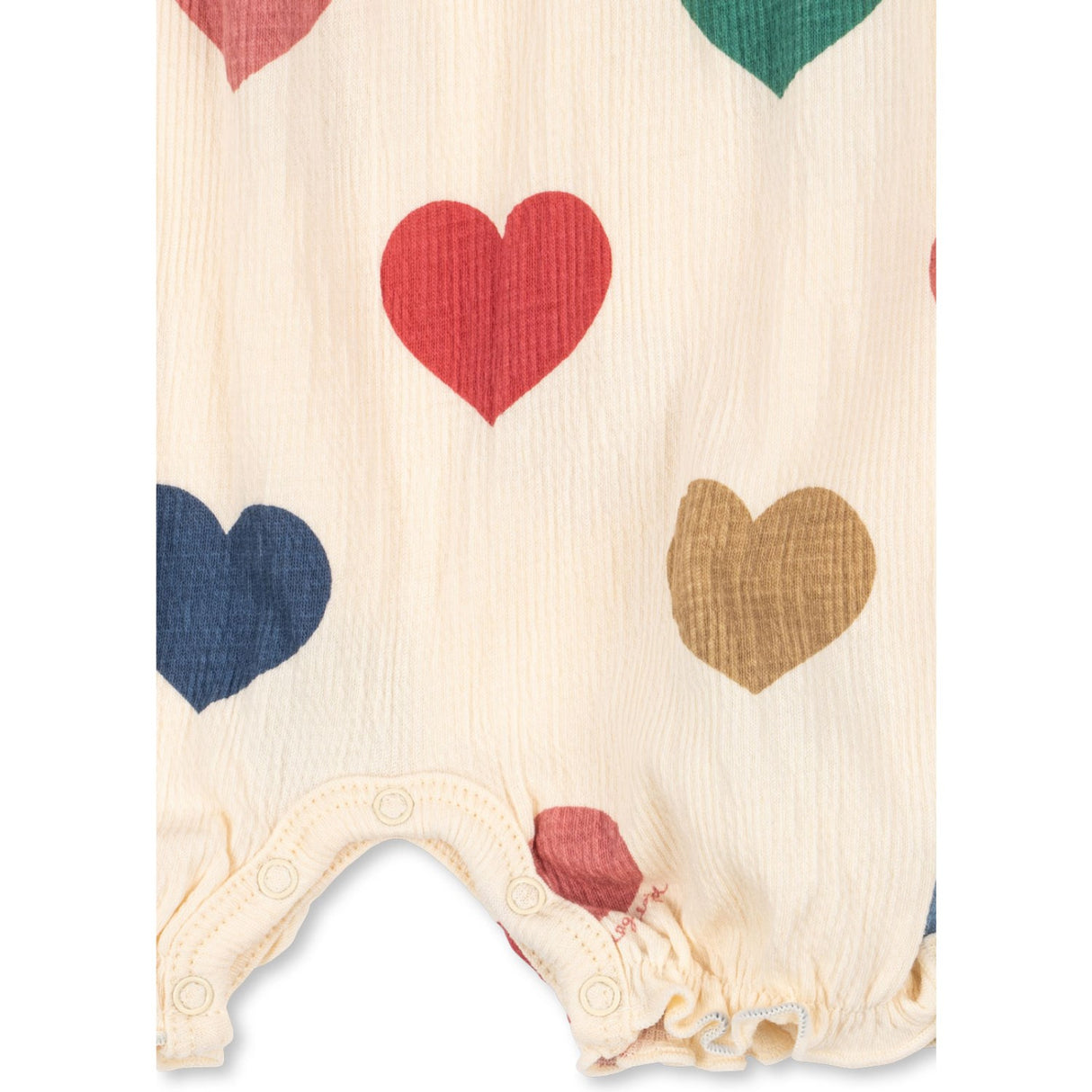 Konges Sløjd Bon Coeur Coloré Chleo Frill Romper Gots