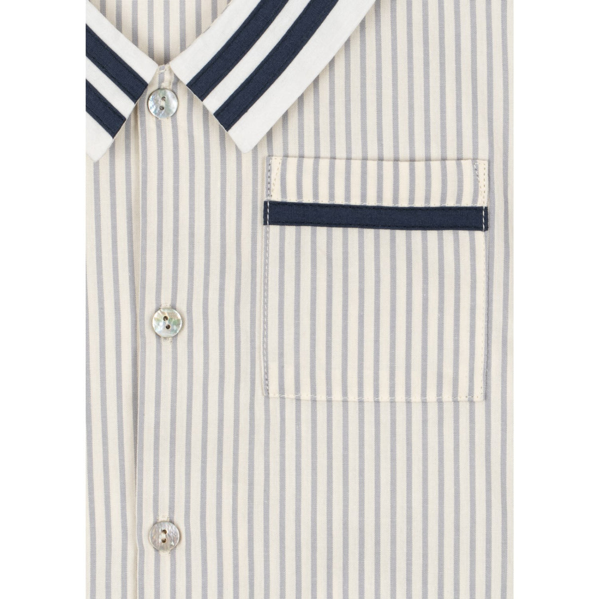 Konges Sløjd Bleu Stripe Allie Sailor Skjorta Gots