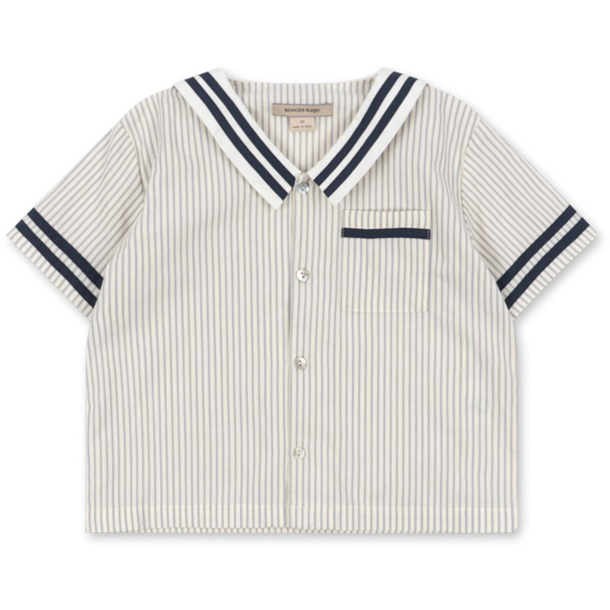 Konges Sløjd Bleu Stripe Allie Sailor Skjorta Gots