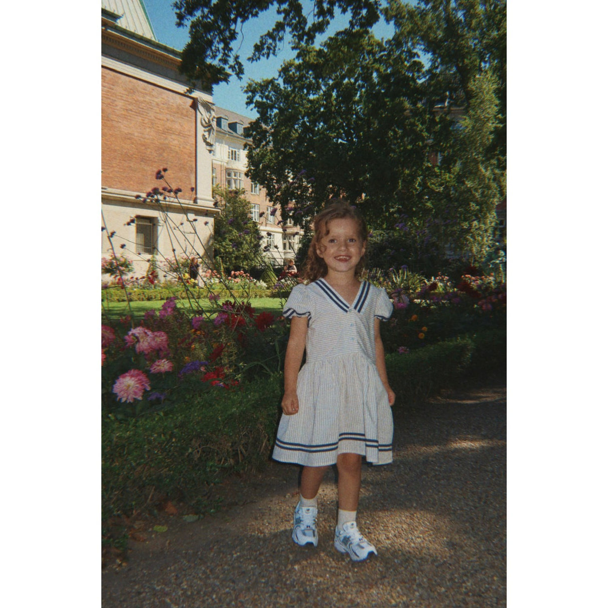 Konges Sløjd Bleu Stripe Allie Sailor Klänning Gots