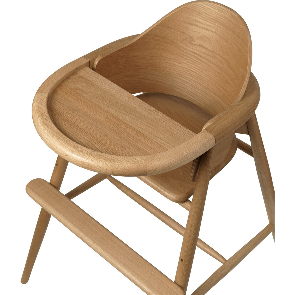 Ferm Living Natural Oak Muru Højt Stol