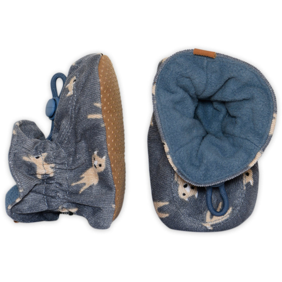 MELTON Dusty Blue Snowfox Textil Tossor