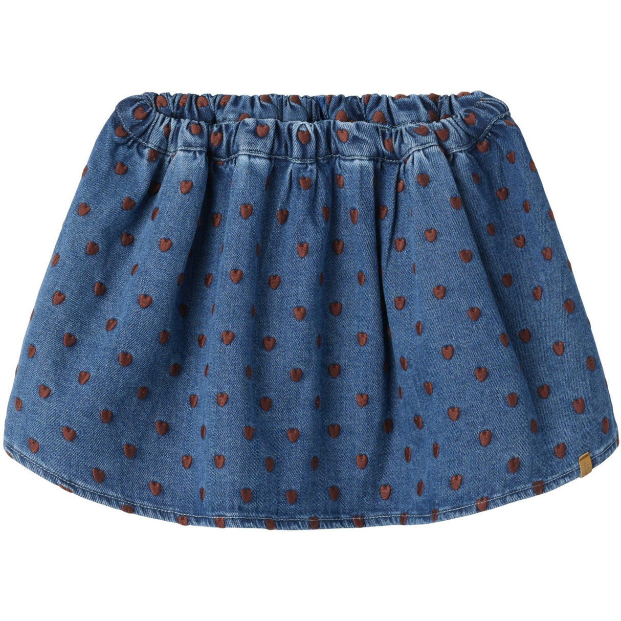 Lil'Atelier Dark Blue Denim Nmfliva Dnm Kjol 2001-Se Lil