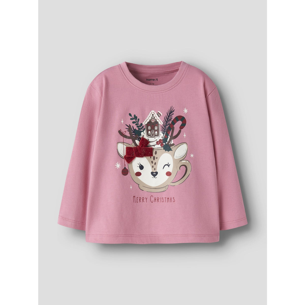 Name It Wild Rose Nmfrepoler Ls Nreg Topp Låda