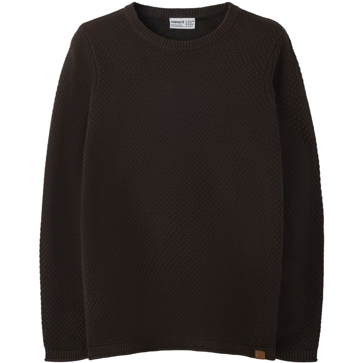 Name It Chocolate Plum Nkmroj Ls Stickad