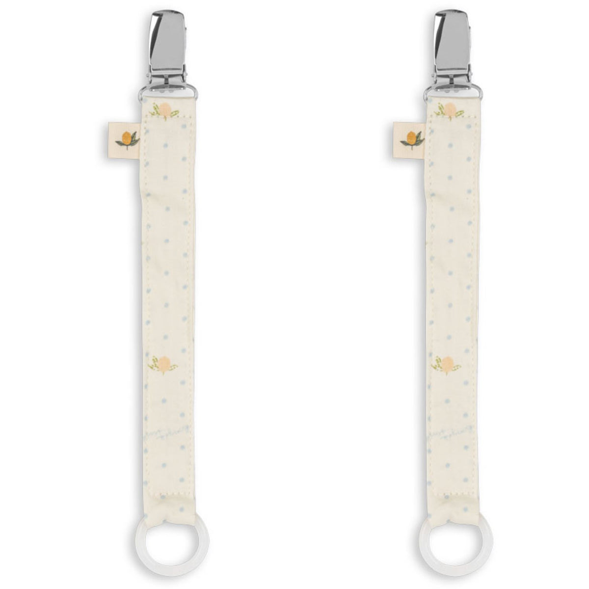 Konges Sløjd Lemon Dot 2 Pack Napp Rem