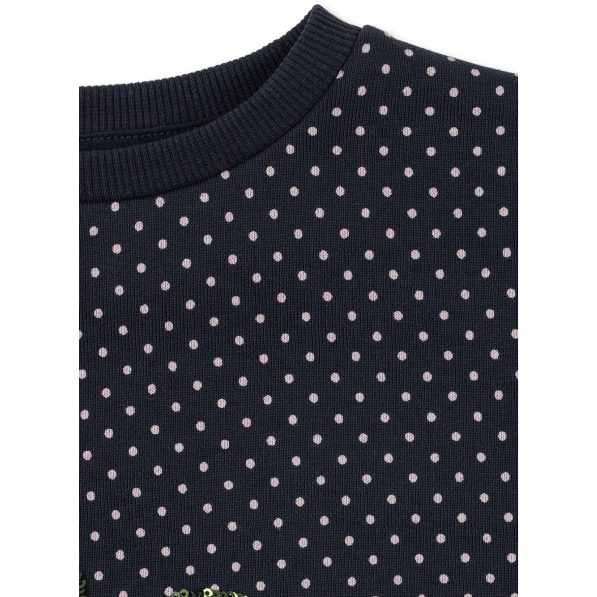 Konges Sløjd Dot Tout Petite Lou Dot Paljet Sweatshirt Gots