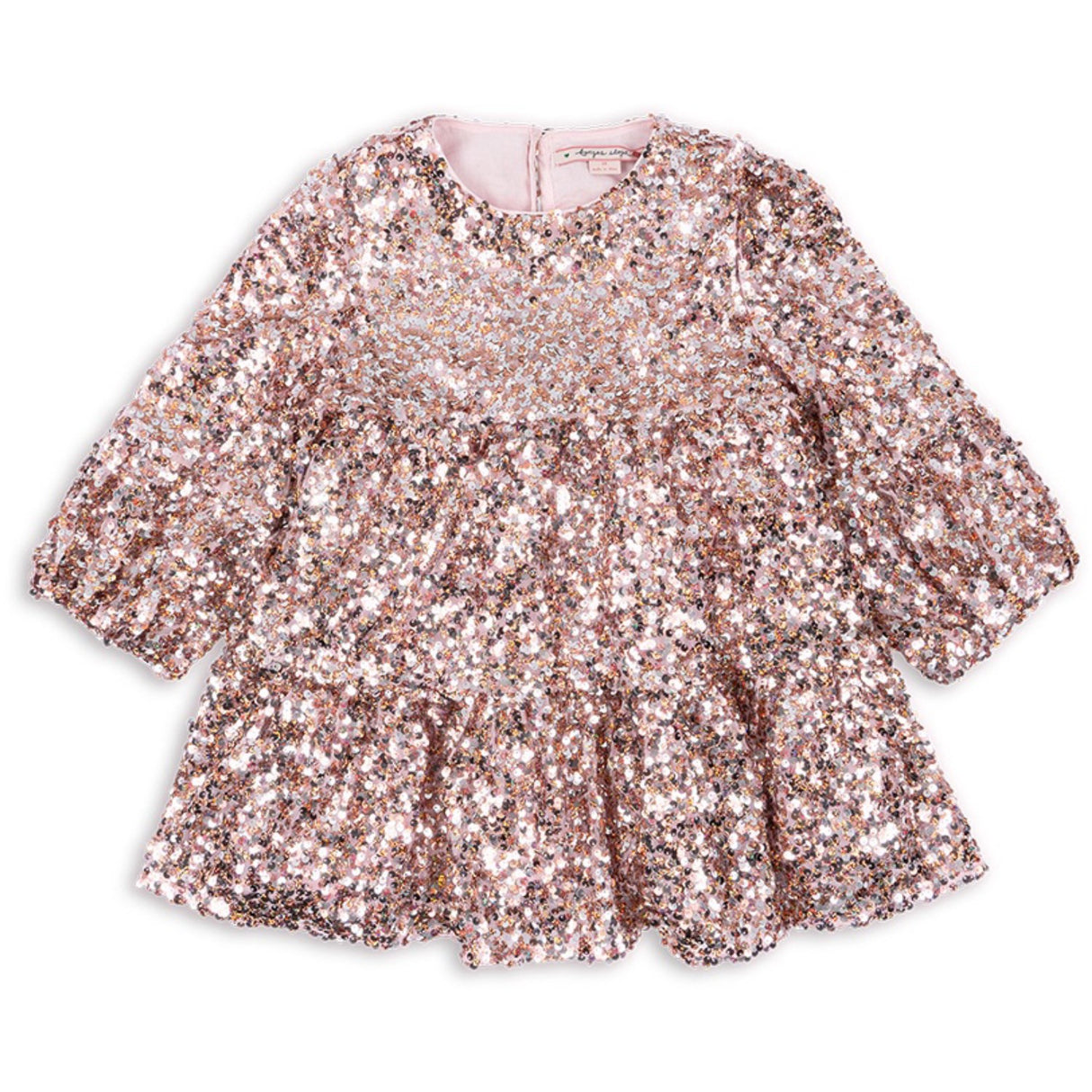 Konges Sløjd Grey/Rosa Lila Sequins Klänning