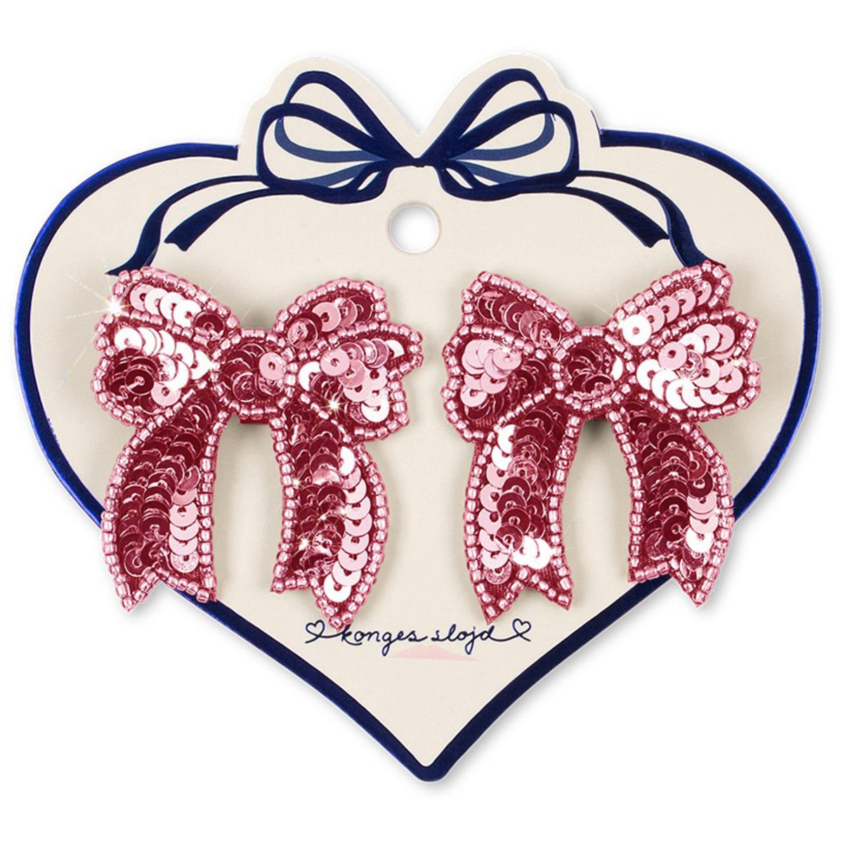 Konges Sløjd Rapture Rose 2 Pack Paljet Rosett Hair Clip