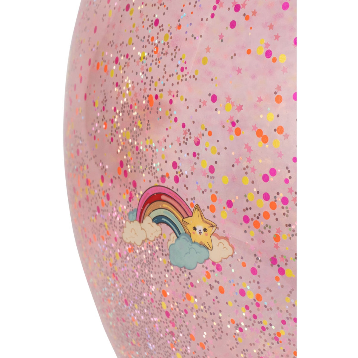 Konges Sløjd Rainbow Glitter Jump Boll