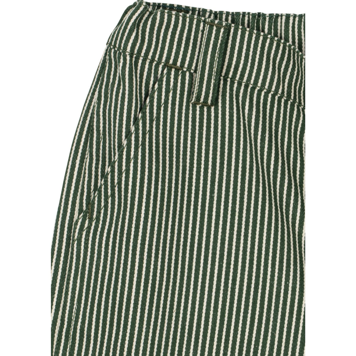 Konges Sløjd Milk Verte Stripe Luc Byxor Gots