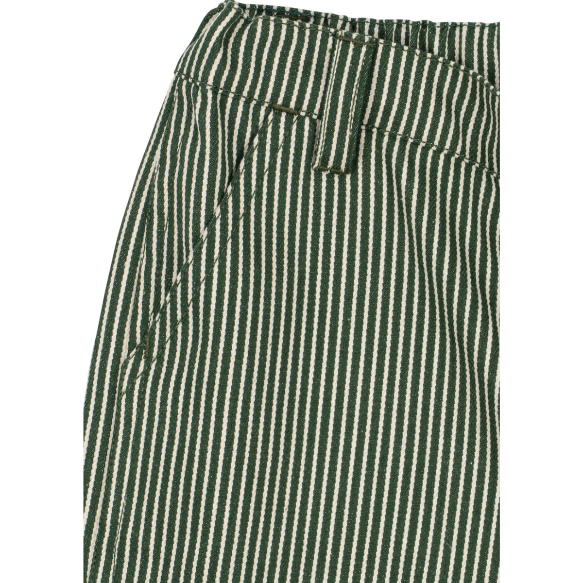 Konges Sløjd Milk Verte Stripe Luc Byxor Gots
