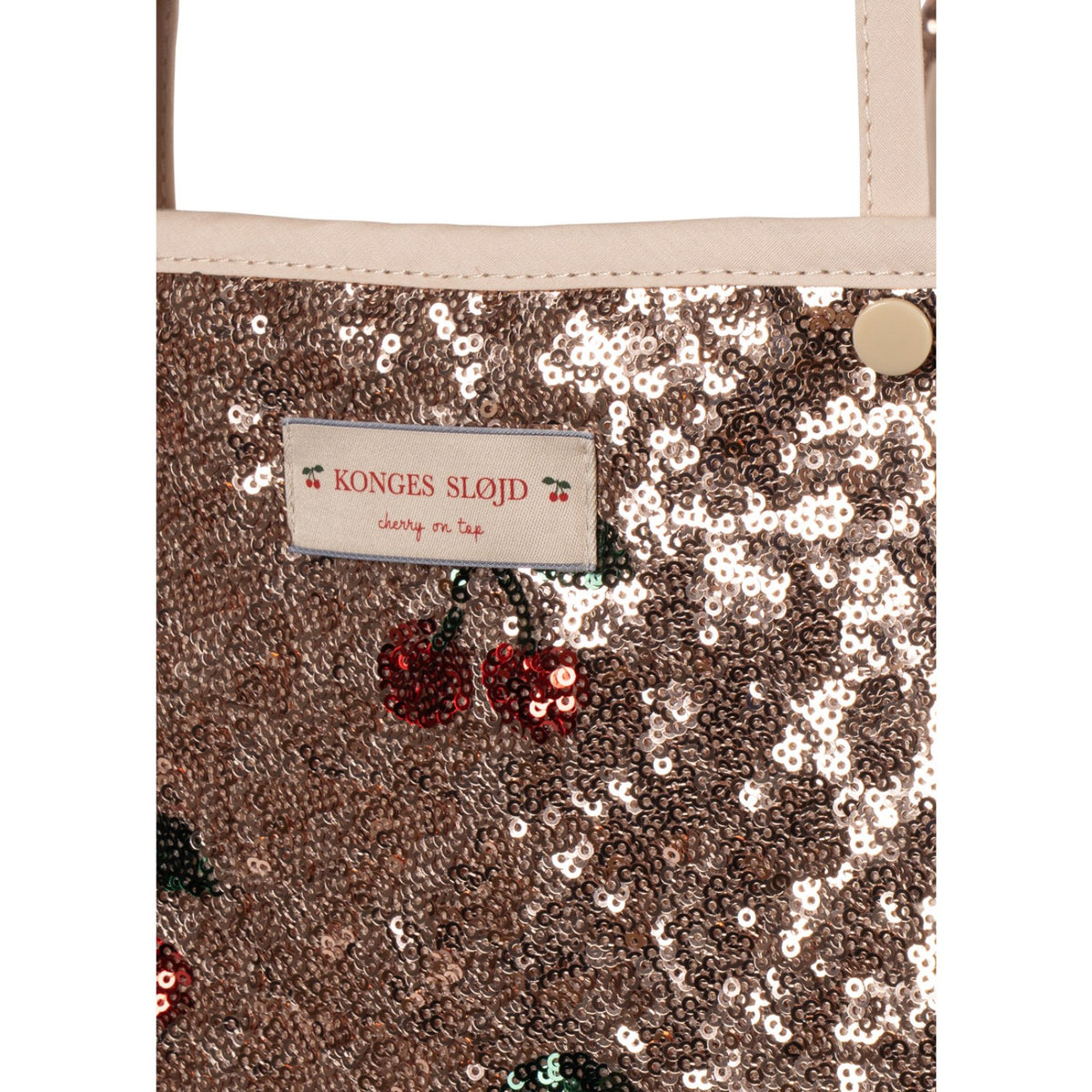 Konges Sløjd Cherry Sequin Sparkly Minnie Docka Sittvagnar