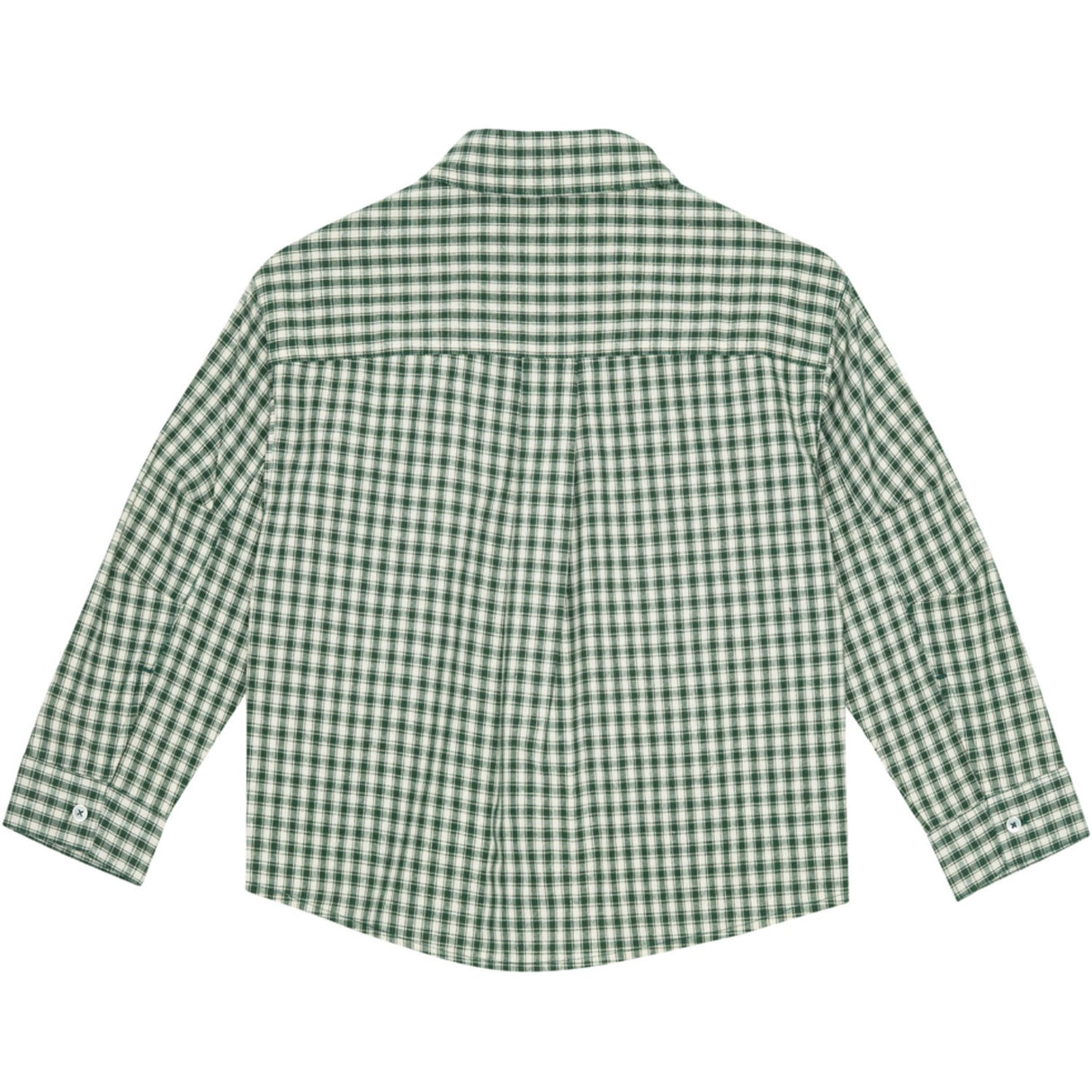 brunobruno nation Myrtle Green Check Nohrla Check Skjorta