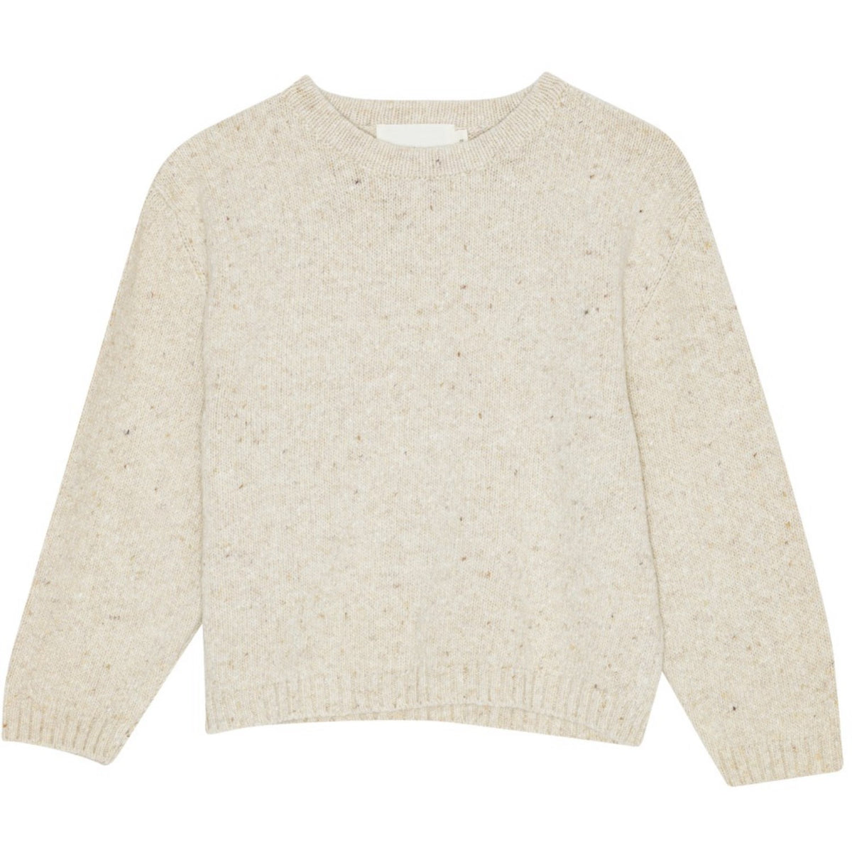 brunobruno nation Antique White Melange Jude Sweater