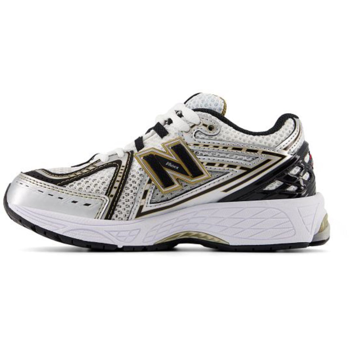 New Balance Silver Metallic 1906 Kids Lace