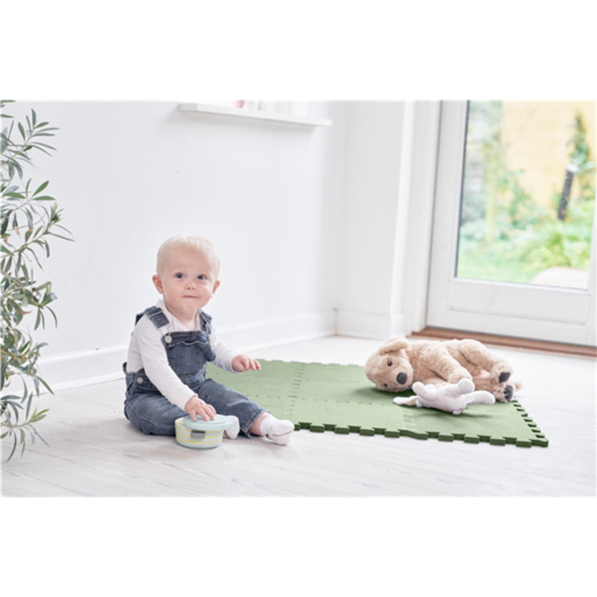 BabyDan Soft Green Soft Green Lekmatta