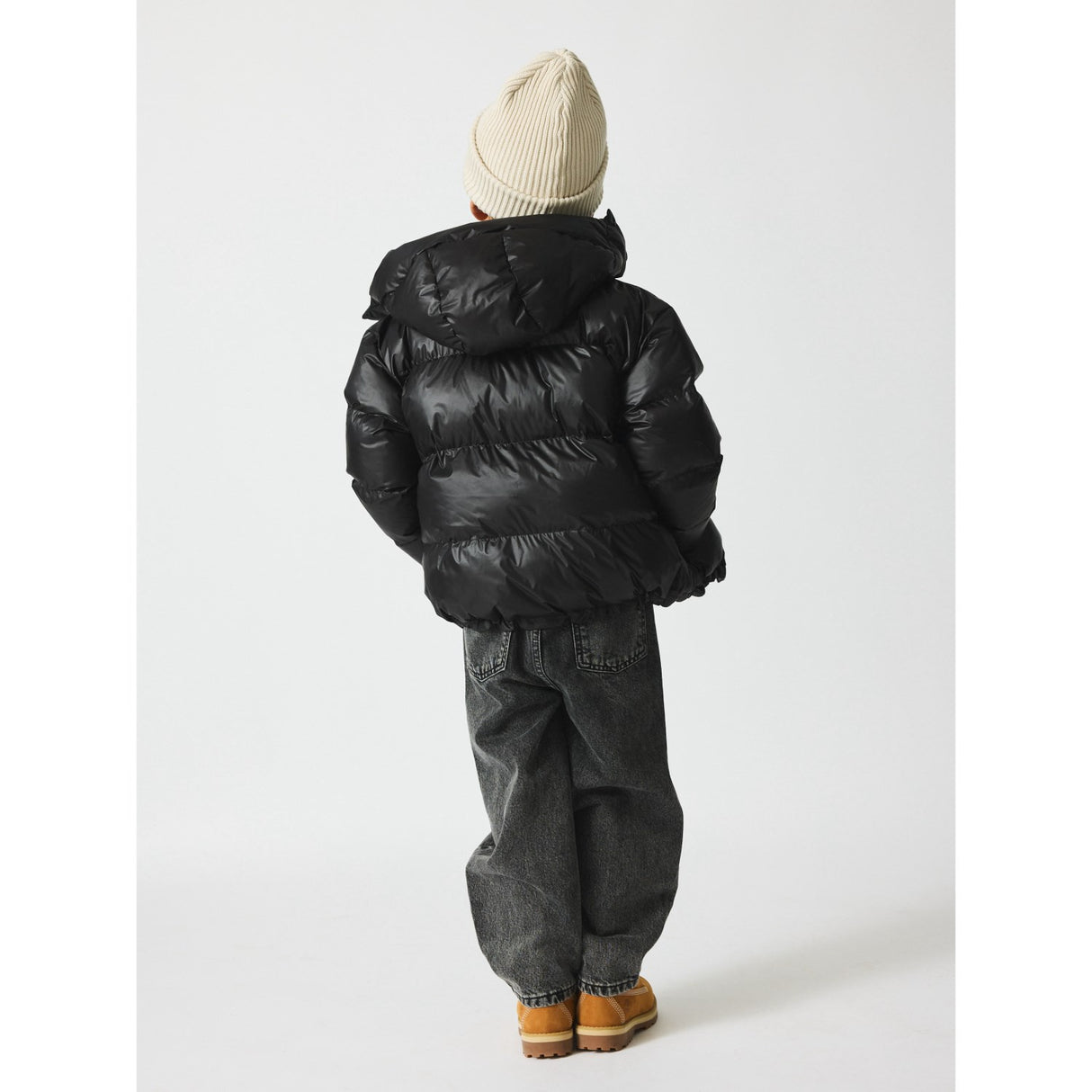 brunobruno nation Jet Black Edith Puffer Jacka