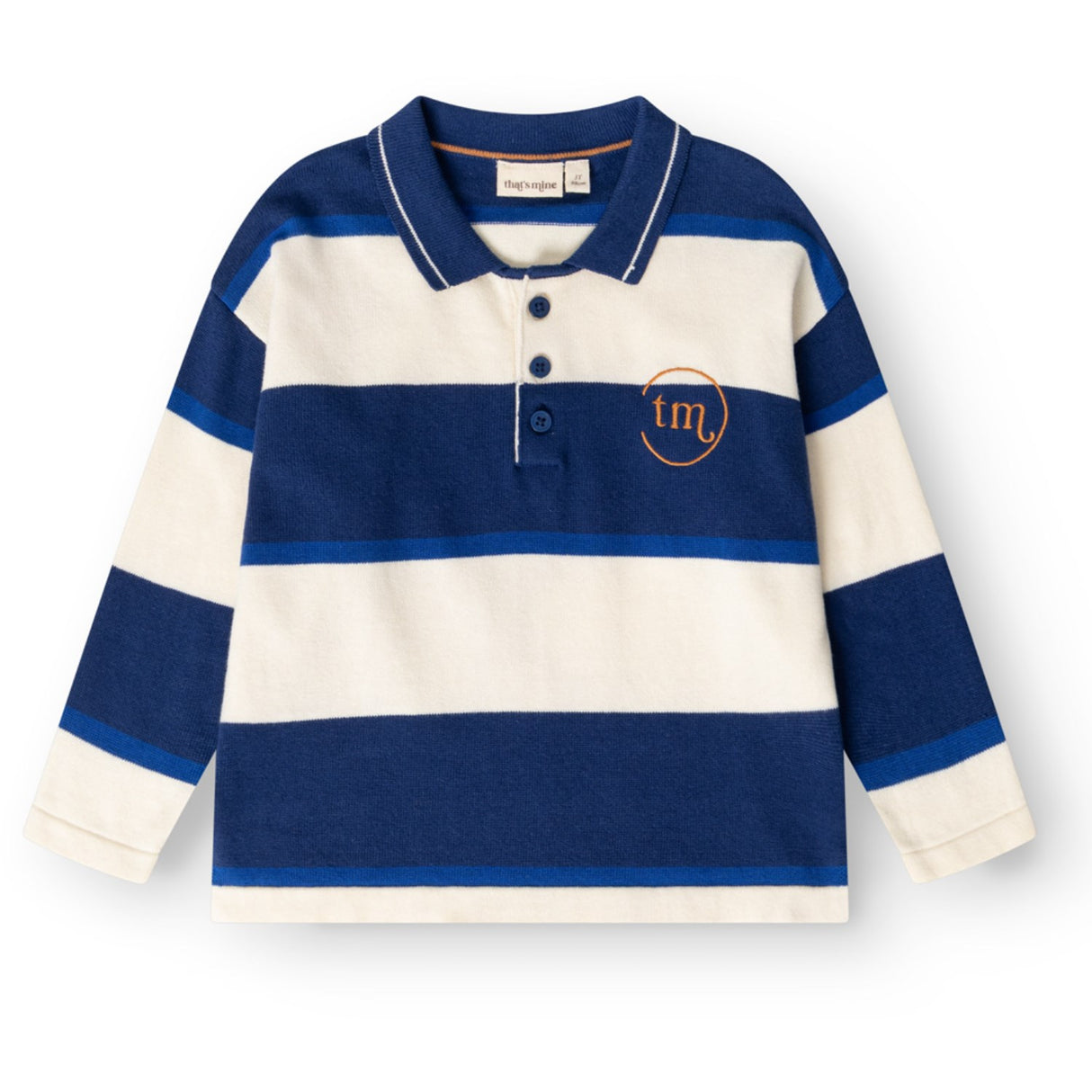 That's Mine Blue Stripe Vagnar Sweater