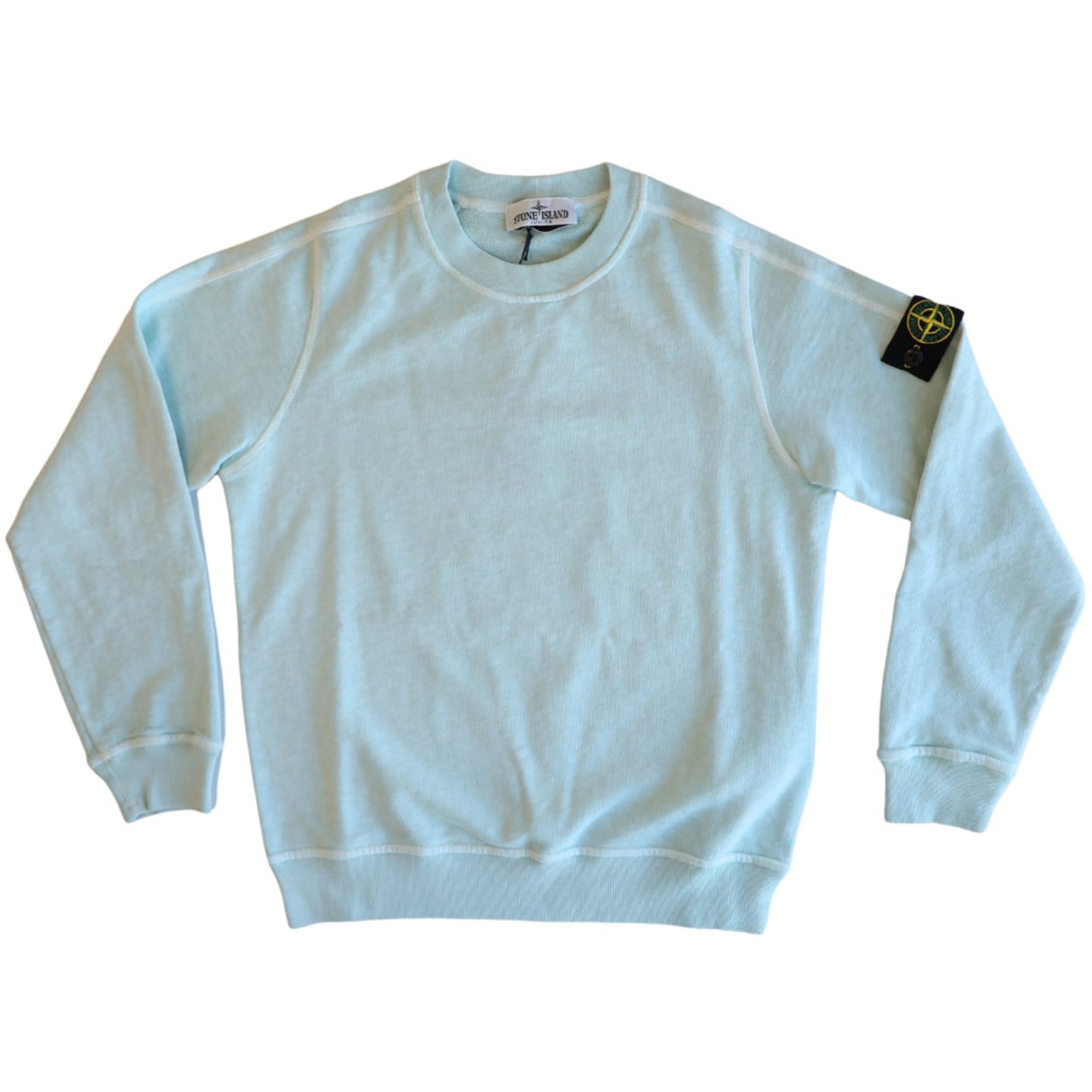 Stone Island Sky Blue Sweatshirt