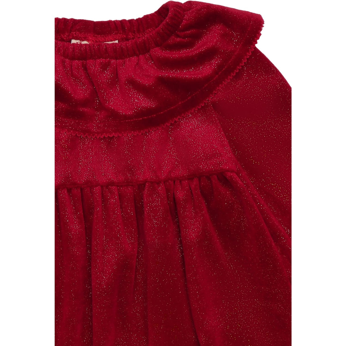 Hust & Claire Teaberry Donna Velour Klänning