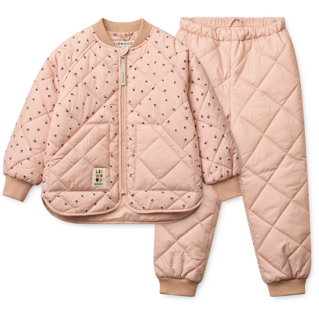 LIEWOOD Mini Cherry Heart / Rosey Zella Thermo Sett
