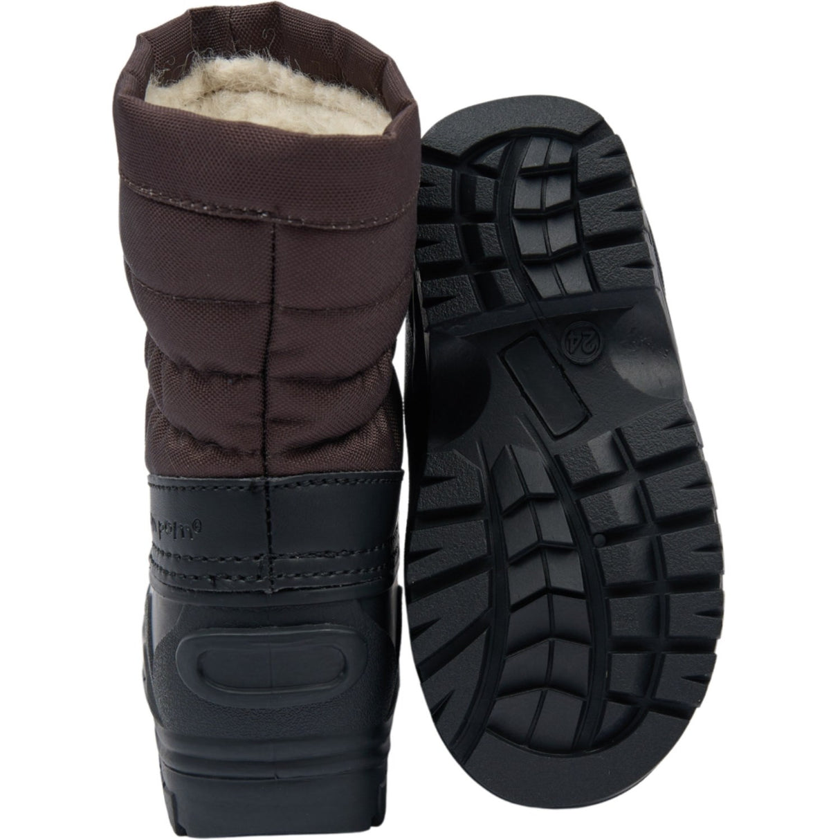 Pom Pom Chestnut Pmwill Winter Stövlar