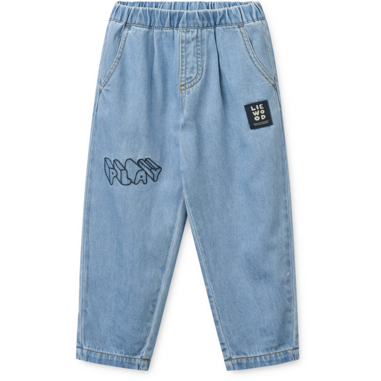 LIEWOOD Play / Denim Borris Light Denim Placement Byxor