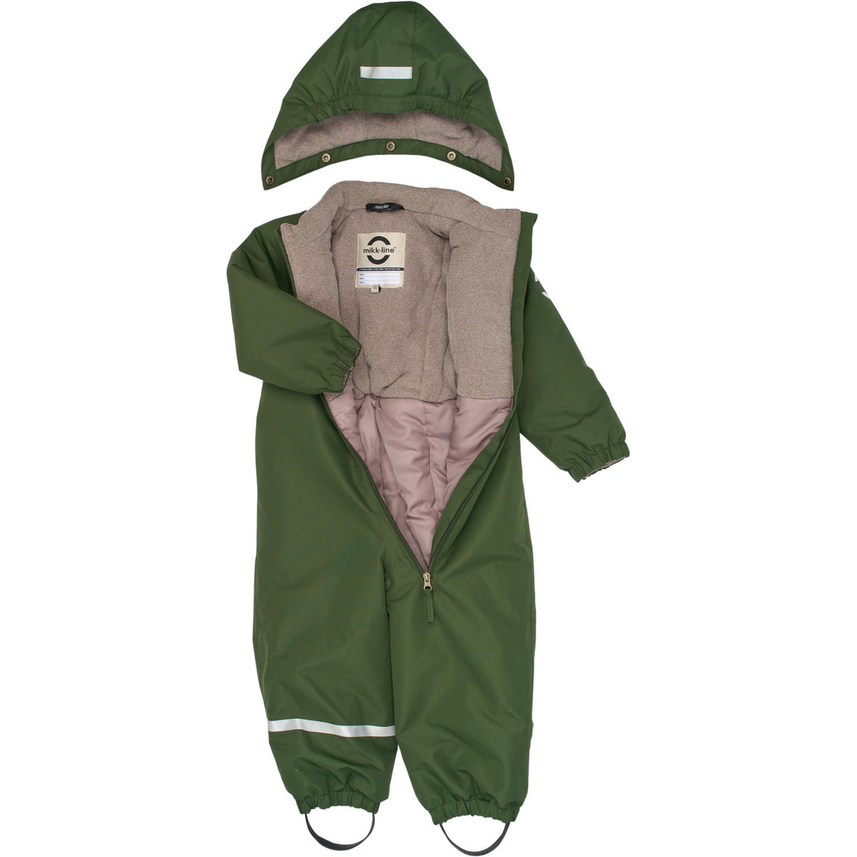 Mikk-Line Kombu Green Snow Dräkt Solid