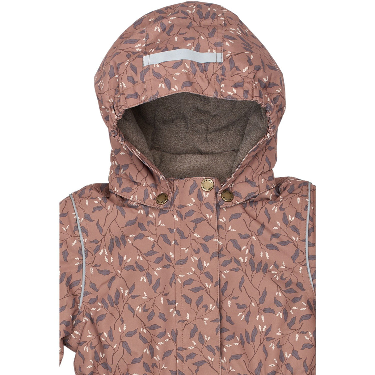 Mikk-Line Leaf AOP Winter Jacka Waist AOP