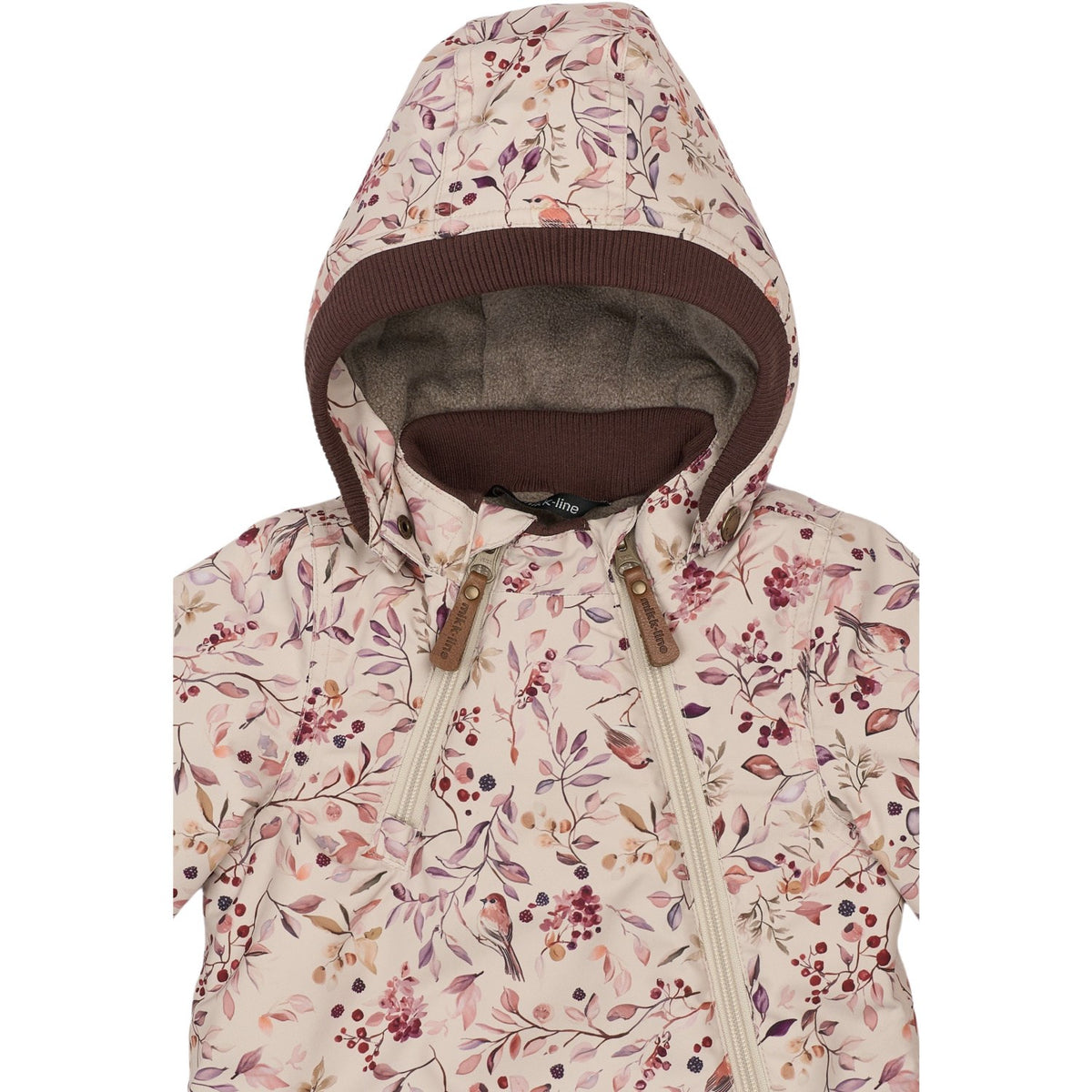 Mikk-Line Berries & Birds AOP Polyester Baby Jacka - AOP