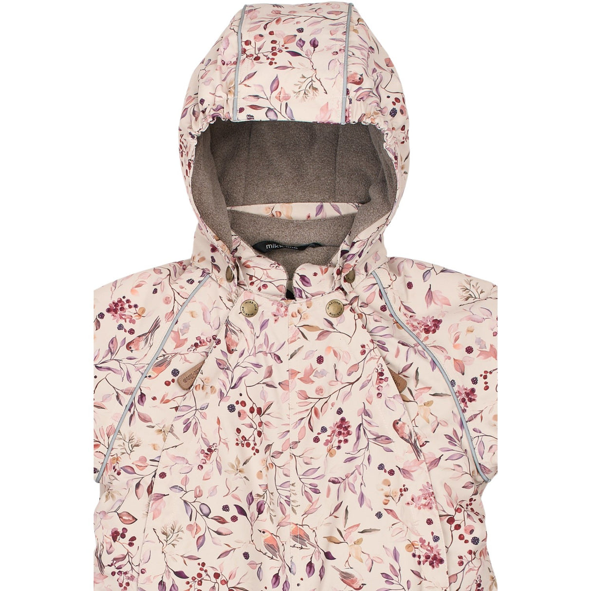 Mikk-Line Berries & Birds AOP Polyester Baby Dräkt - AOP