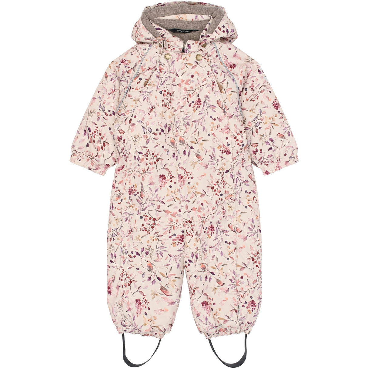 Mikk-Line Berries & Birds AOP Polyester Baby Dräkt - AOP