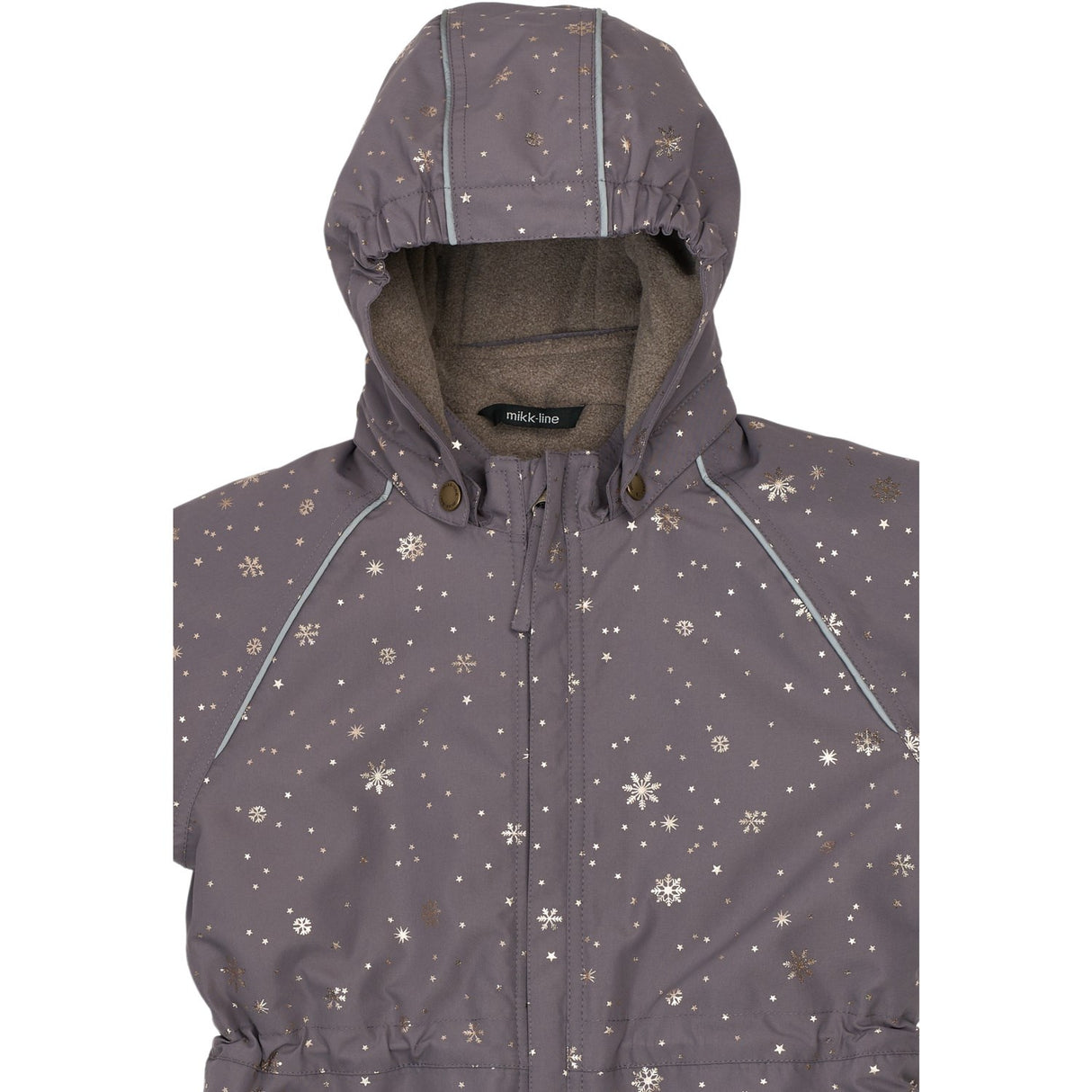 Mikk-Line Snowflake AOP Polyester Junior Dräkt - Glitter