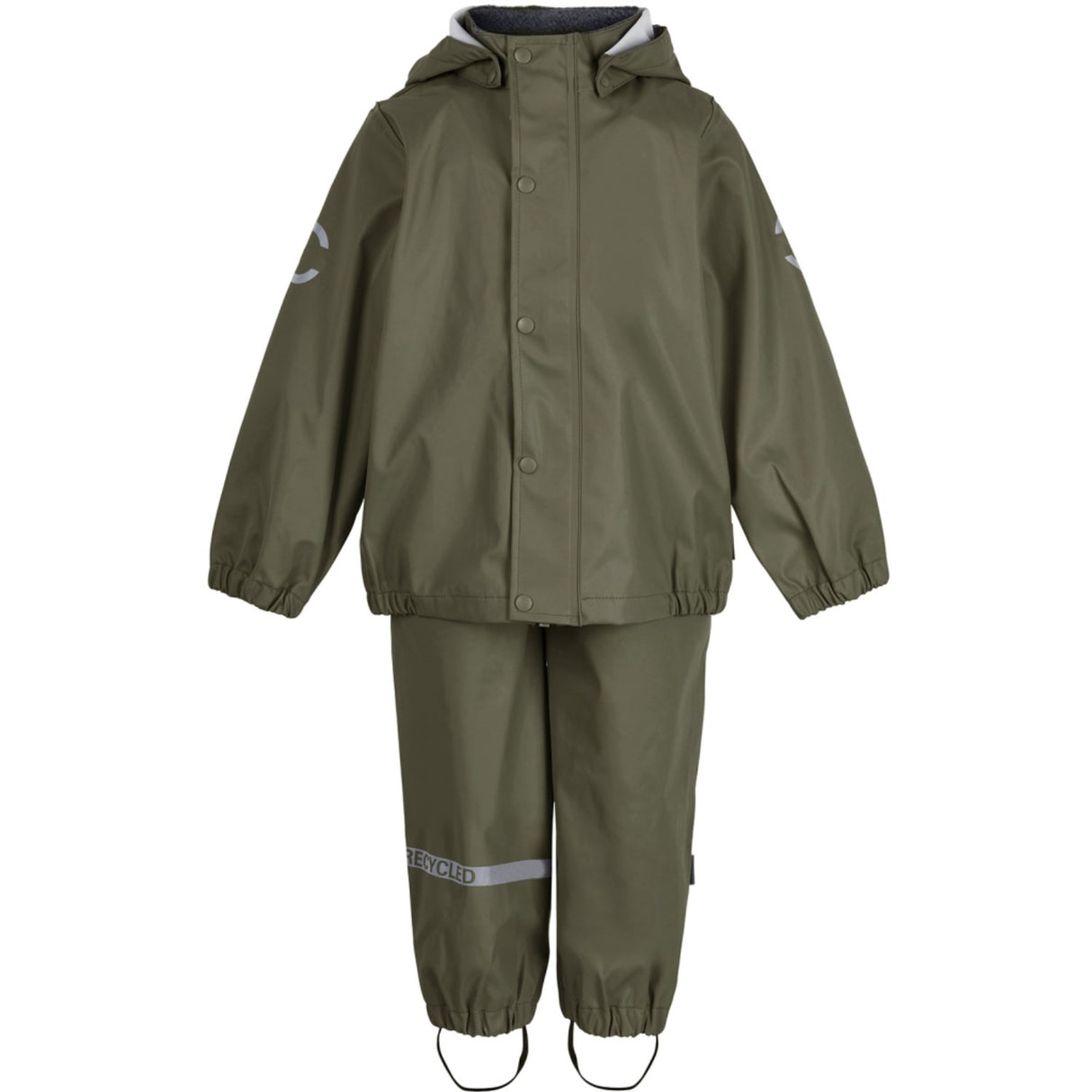 Mikk-Line Regntøj Jakke Og Bukser Dusty Olive