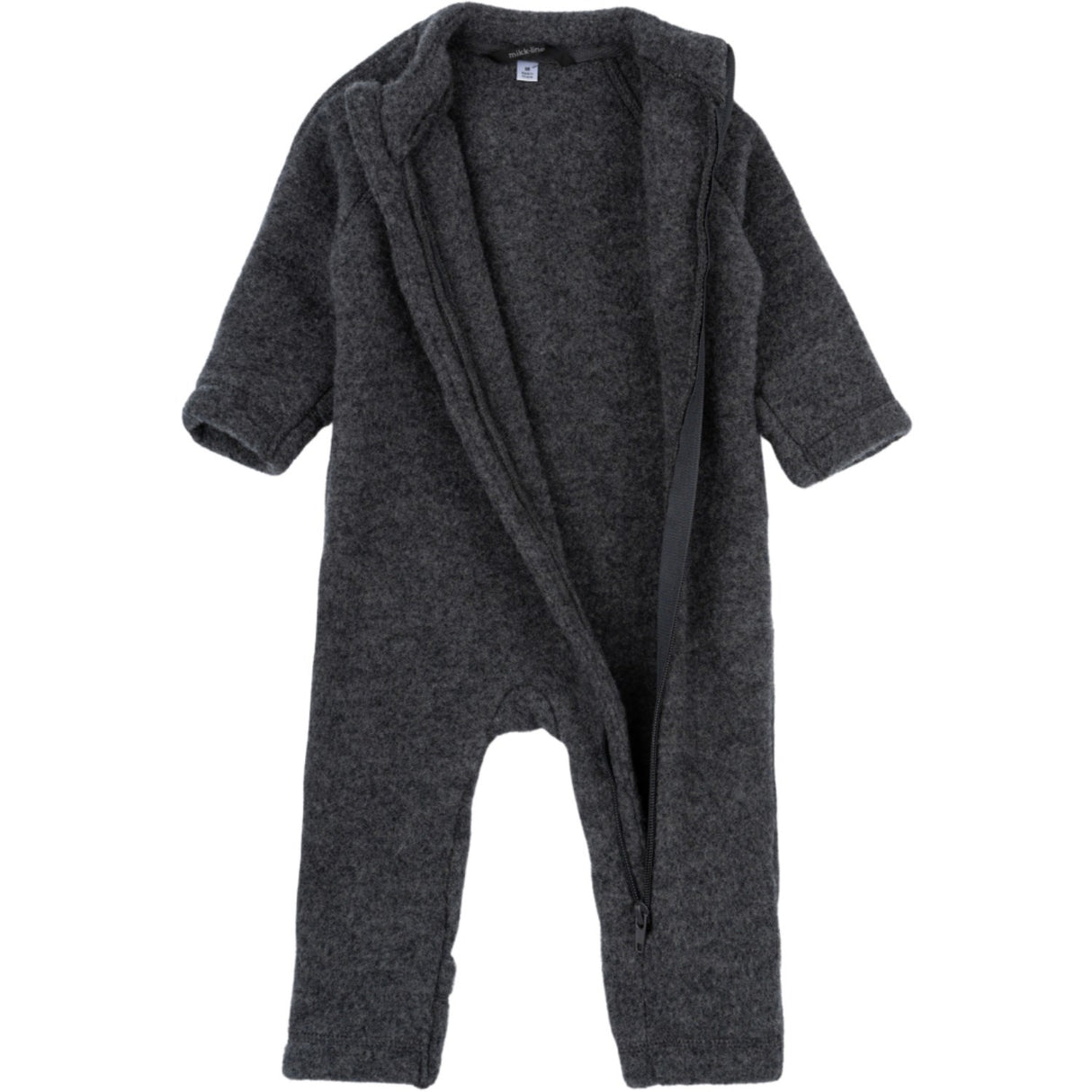 Mikk-Line Ull Baby Dragt Anthracite Melange