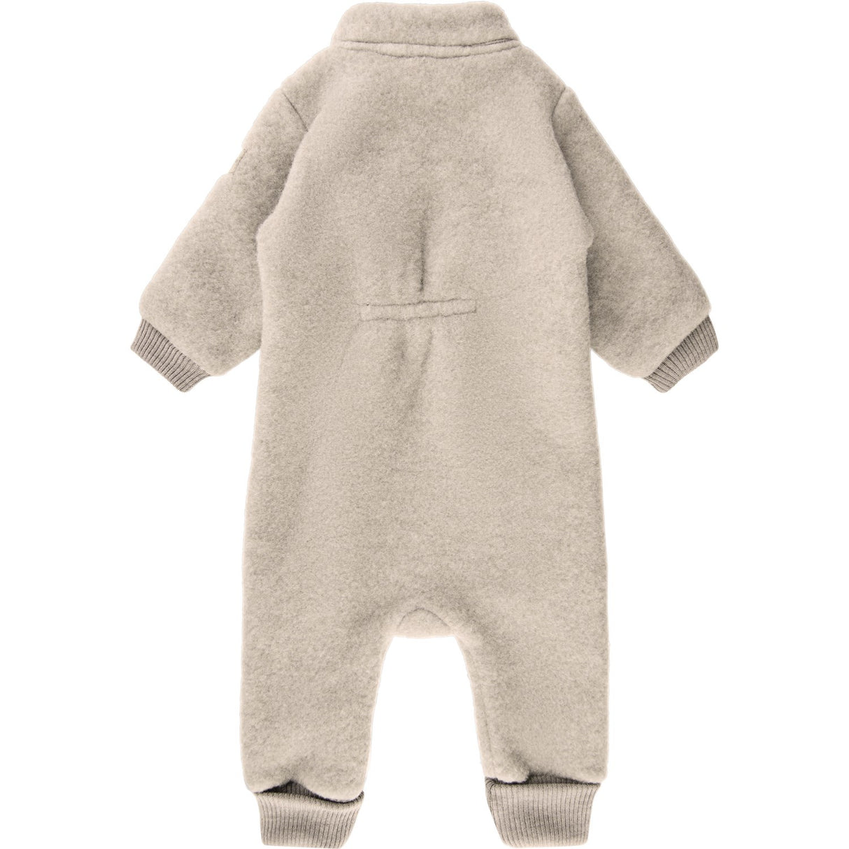 Mikk-Line Melange Offwhite Ull Dräkt Med Rib