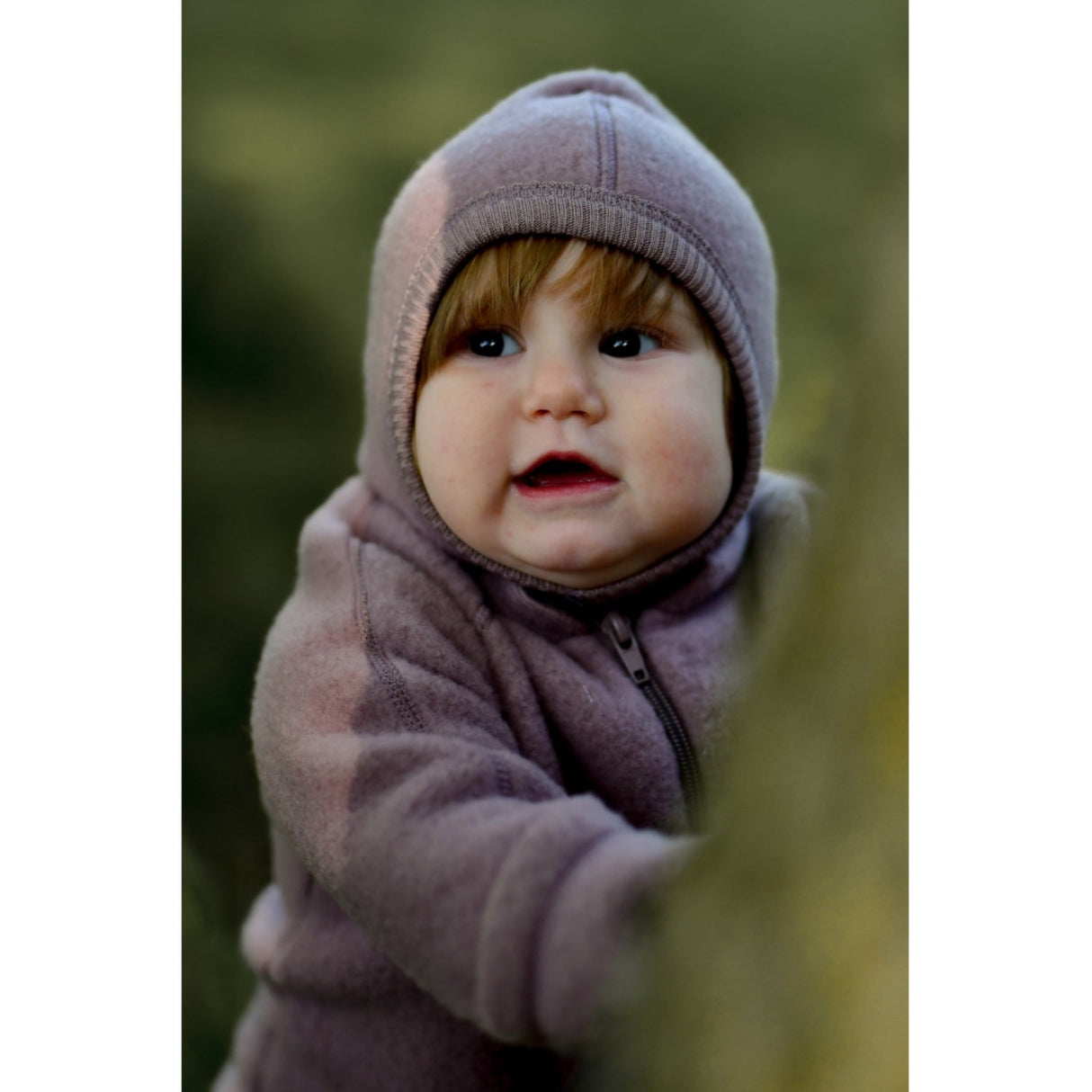 Mikk-Line Twilight Mauve Ull Balaclava