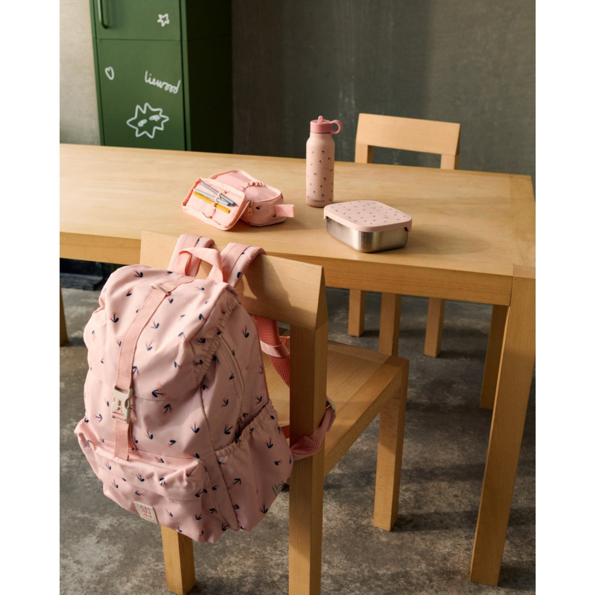 LIEWOOD Cherry Heart / Rosey Johnny School Ryggsäck