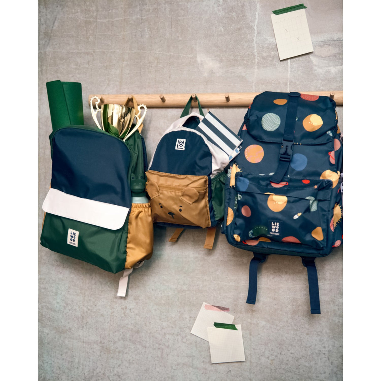 LIEWOOD Universe / Classic Navy Johnny School Ryggsäck