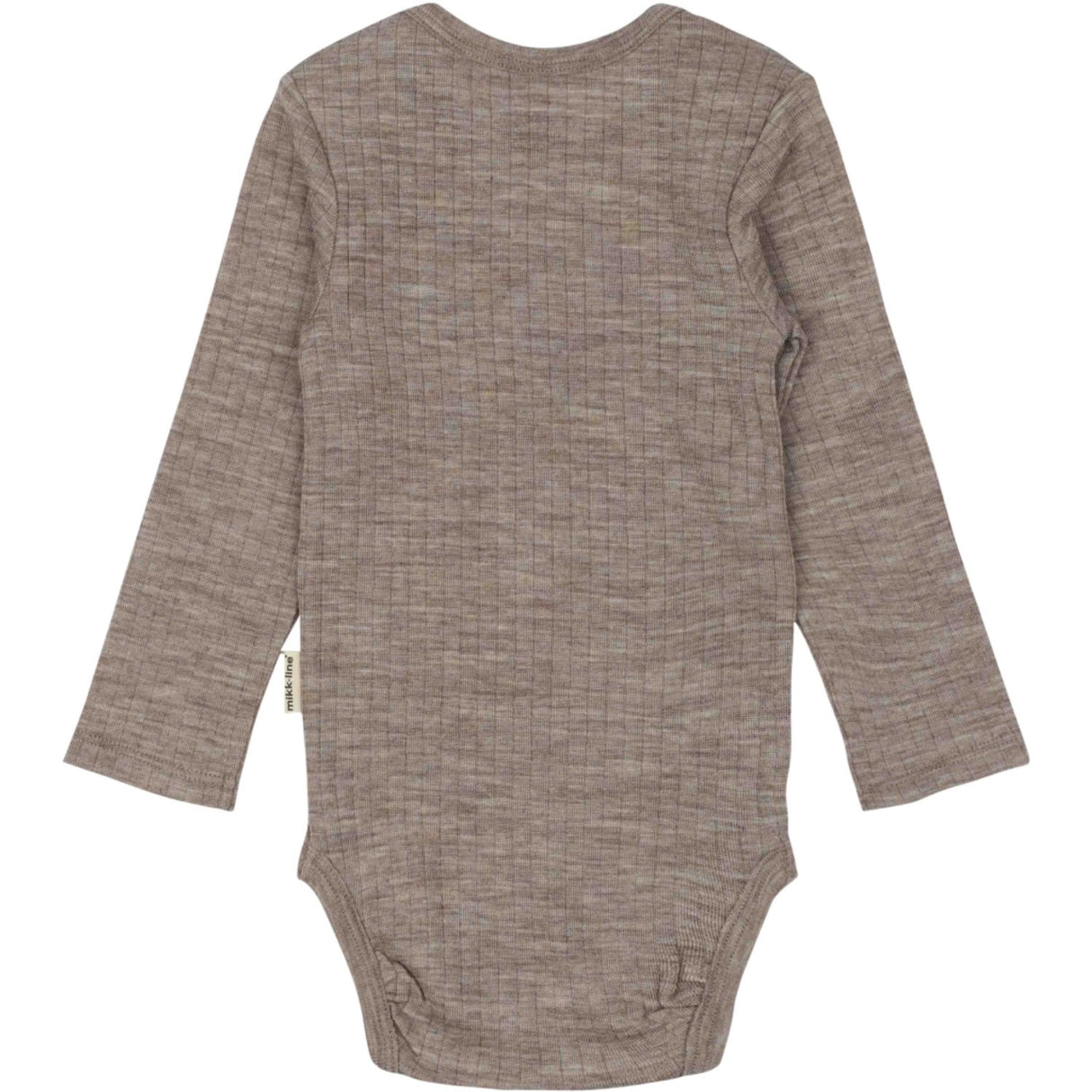 Mikk-Line Melange Denver Merino Ull Ls Body