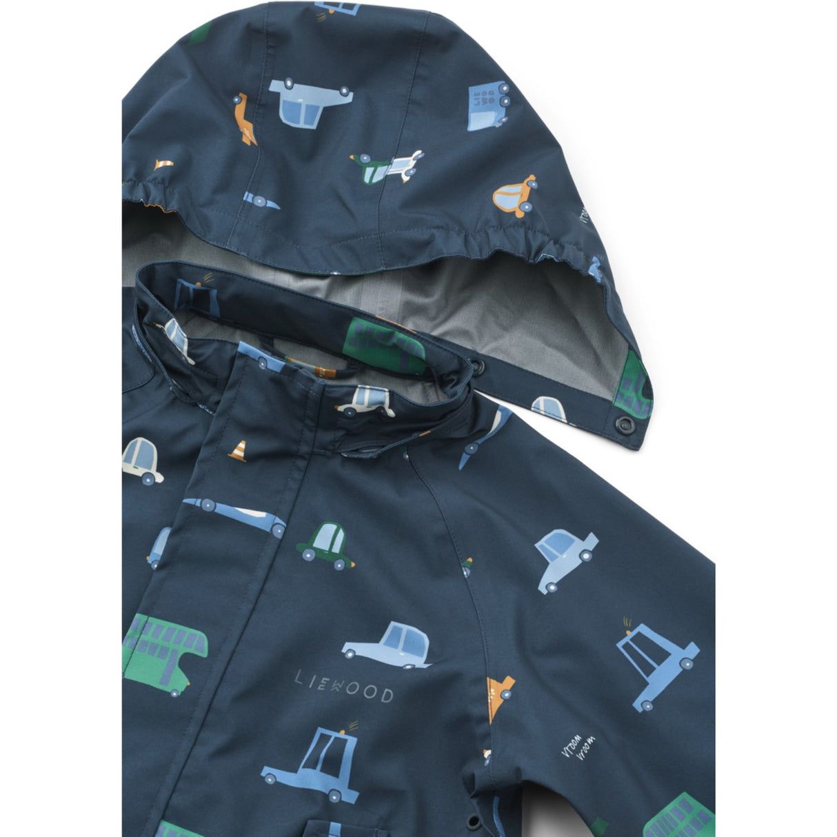 LIEWOOD Cars / Classic Navy Pedia Regnkläder Sett