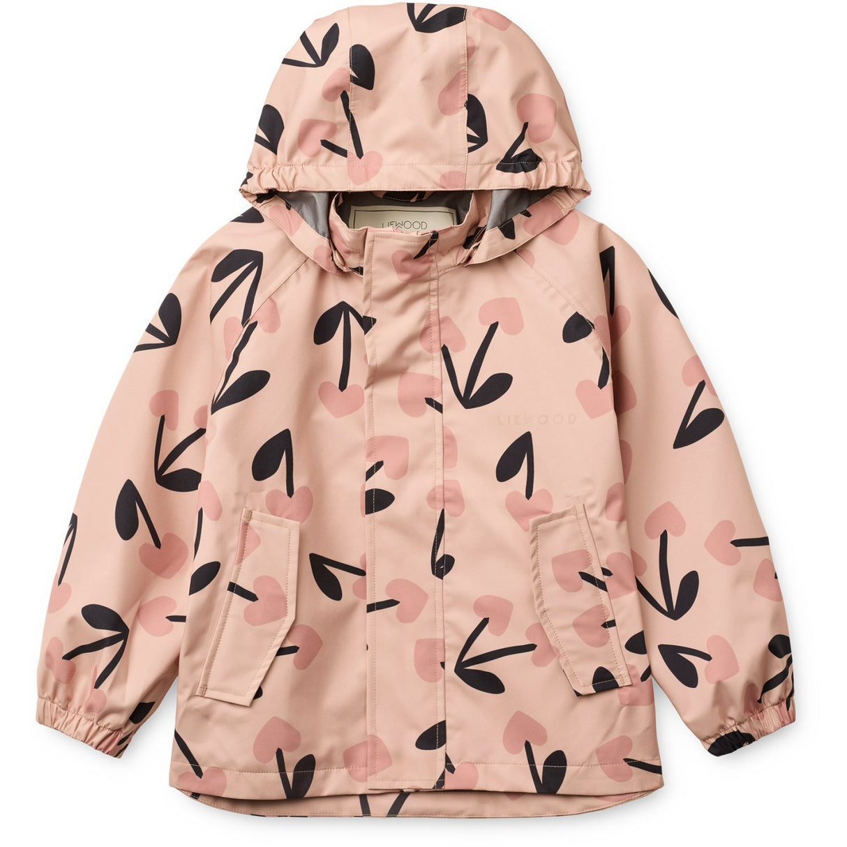 LIEWOOD Mega Cherry Heart/ Rosey Mix Pedia Regnkläder Sett