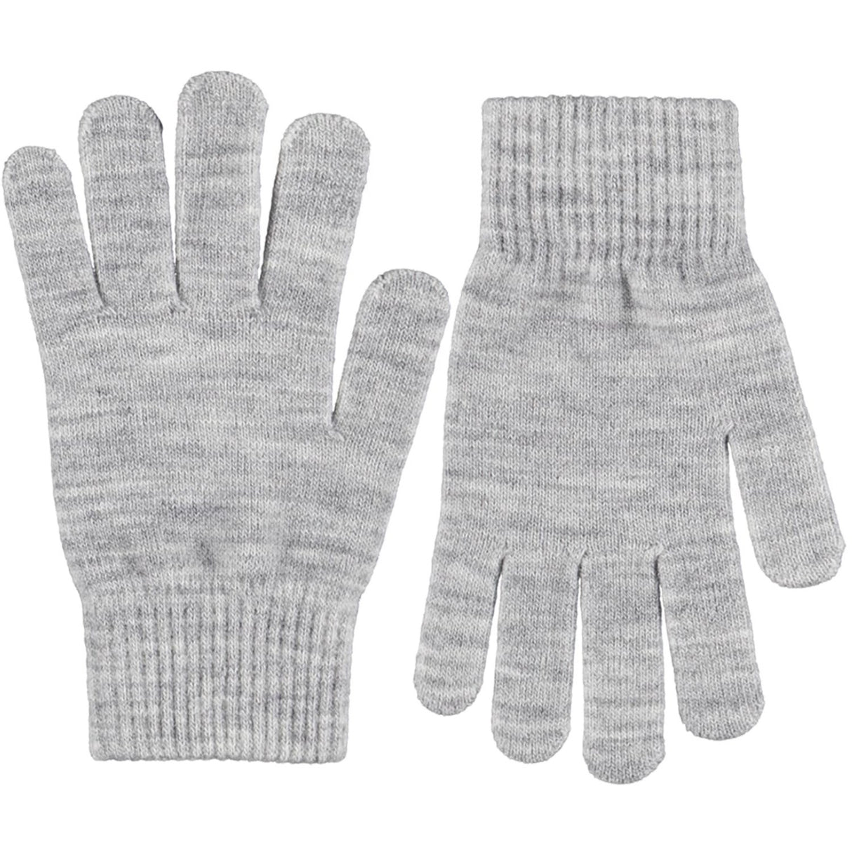 Molo Grey Melange Kiddy Ull Handskar
