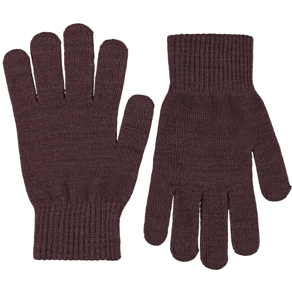 Molo Burgundy Kiddy Ull Handskar