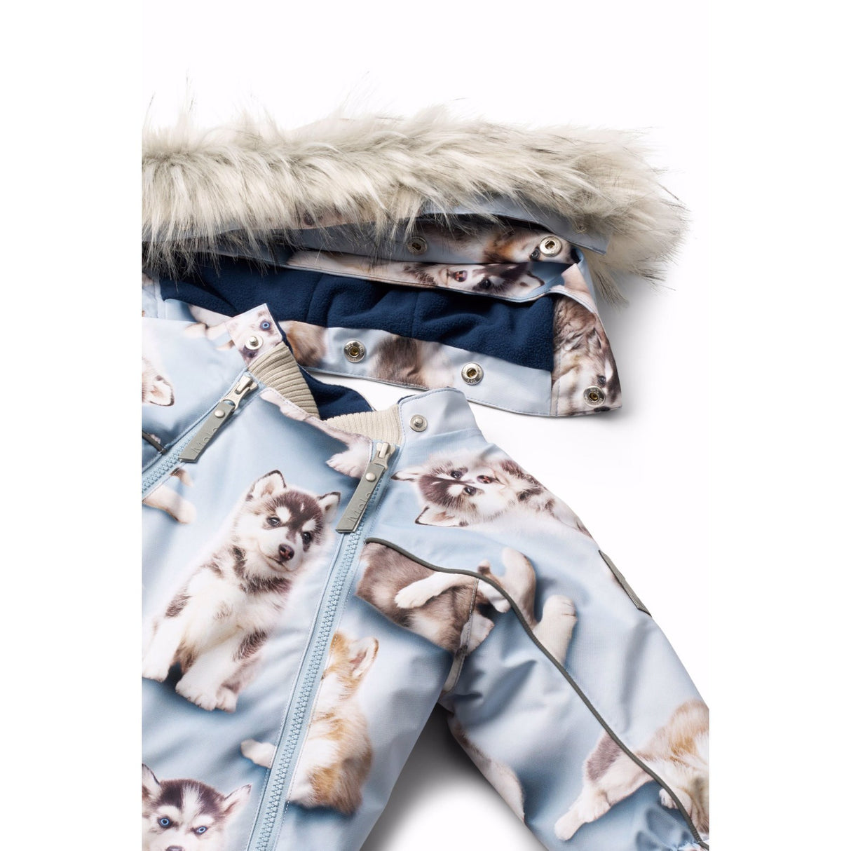 Molo Husky Cubs Pyxis Päls Baby Flygdräkt