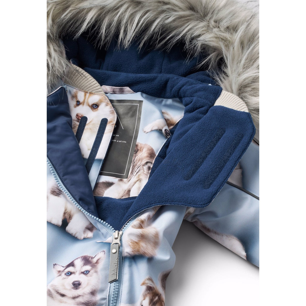 Molo Husky Cubs Pyxis Päls Baby Flygdräkt