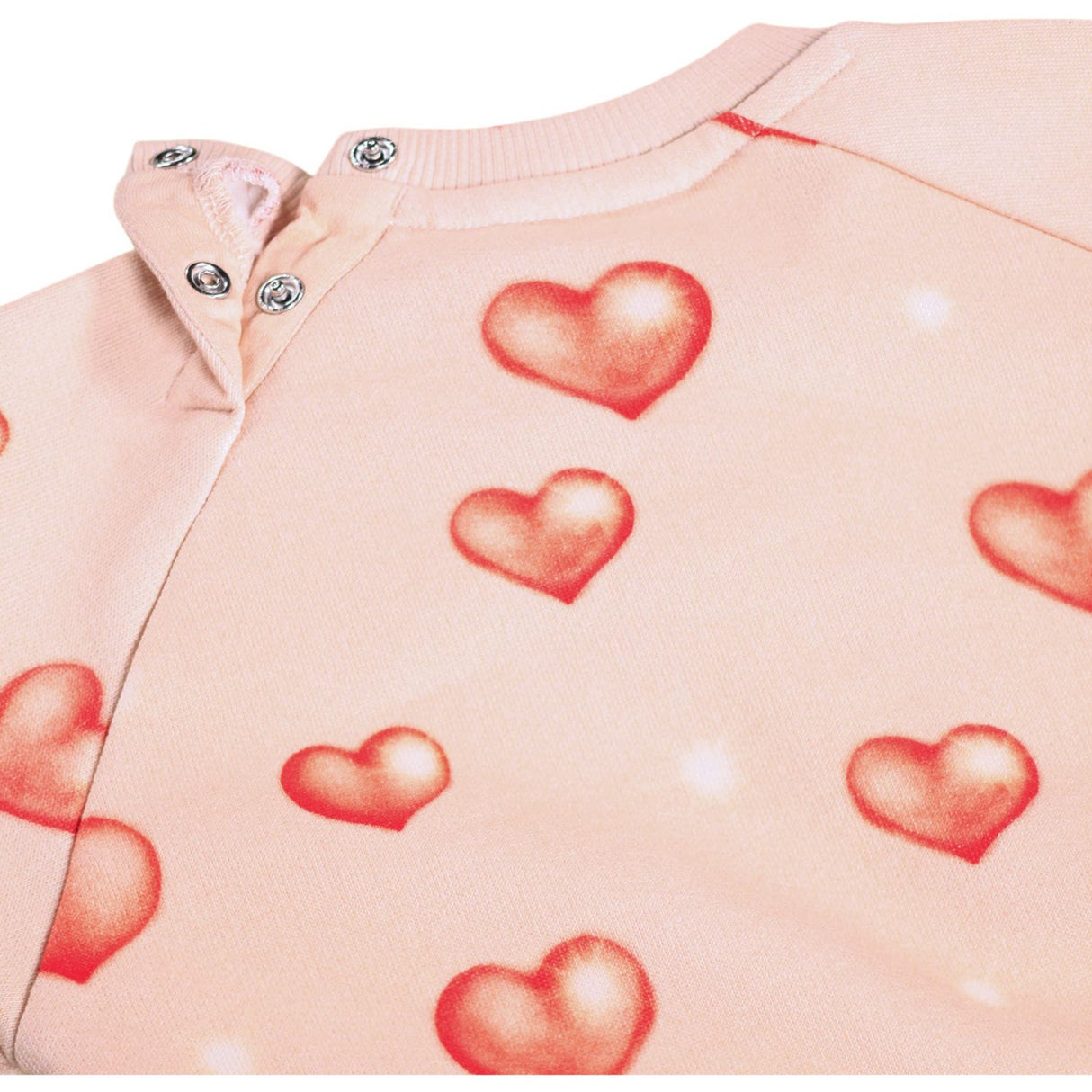 Molo Airbrush Hearts Disc Sweatshirt