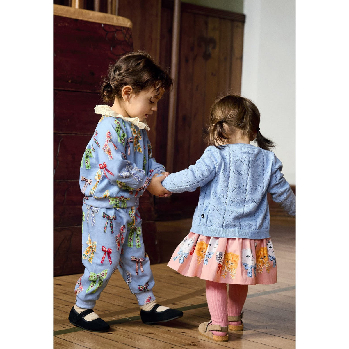 Molo Mini Bows Disc Sweatshirt