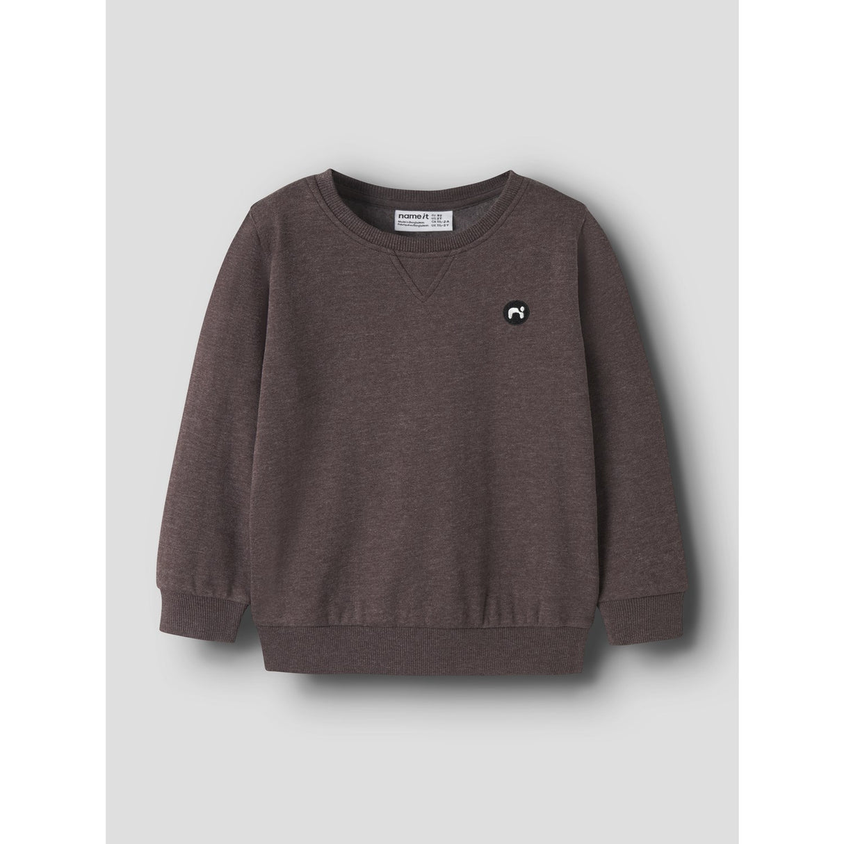 Name It French Roast Nmmvimo Ls Sweat Bru Noos